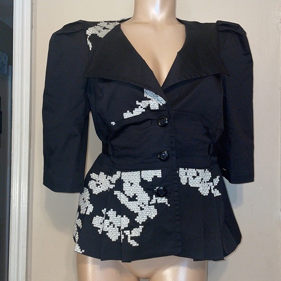 Anthropologie Embroidered Blazer - Picture 4 of 6